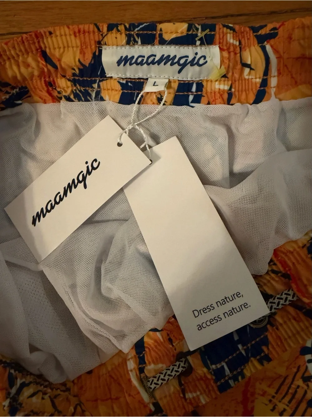 Men’s retro swim trunks (2 options)